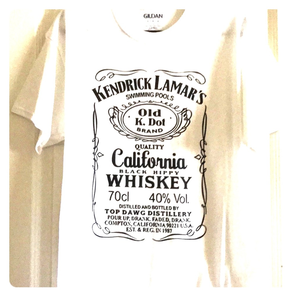 Kendrick Lamar ‘Swimming Pools’ Whiskey Decal